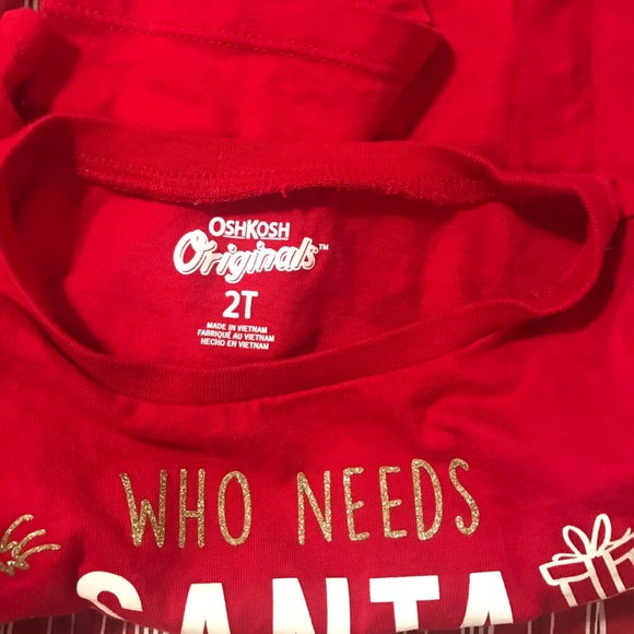 OshKosh Who Needs Santa When You Have Grandma T 2T - Picture 2 of 3